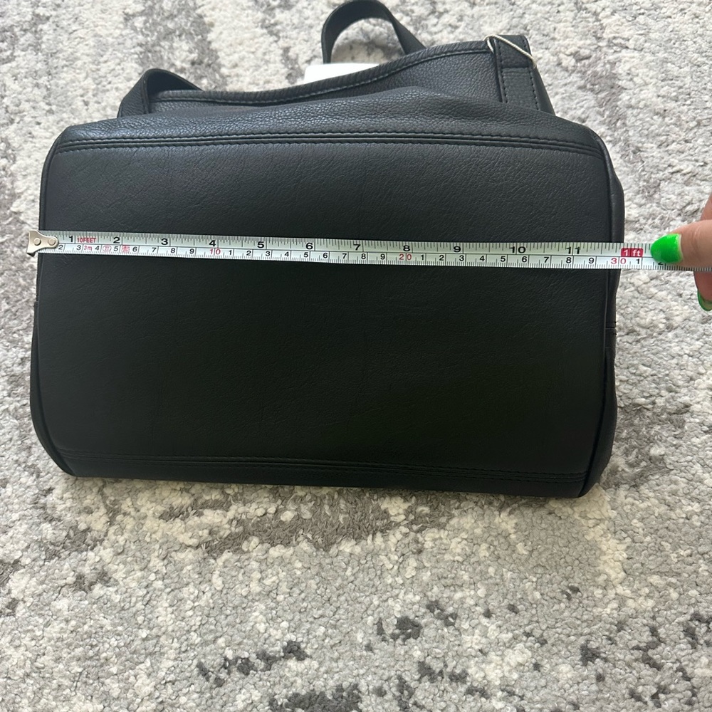 MaxMara Black Leather Shoulder Bag - Picture 13 of 15